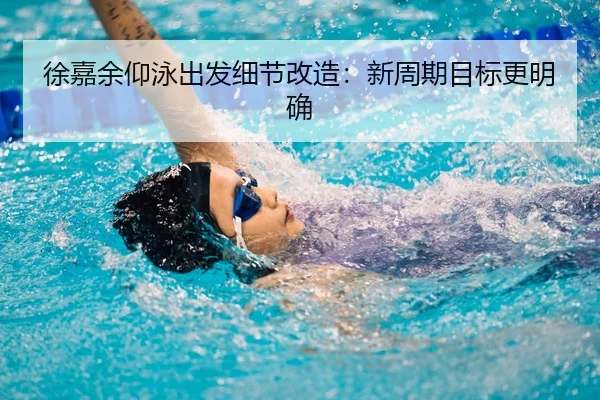 徐嘉余仰泳出发细节改造：新周期目标更明确
